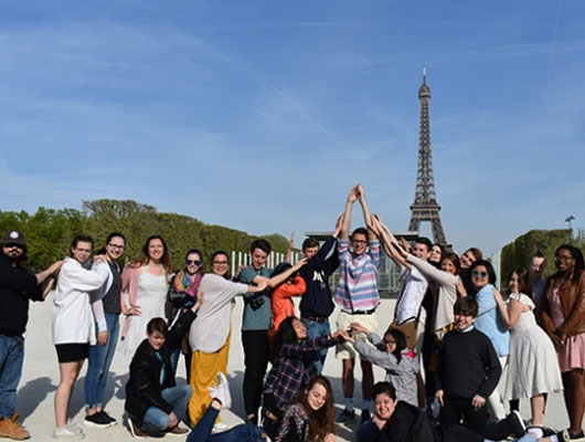 Students international trip